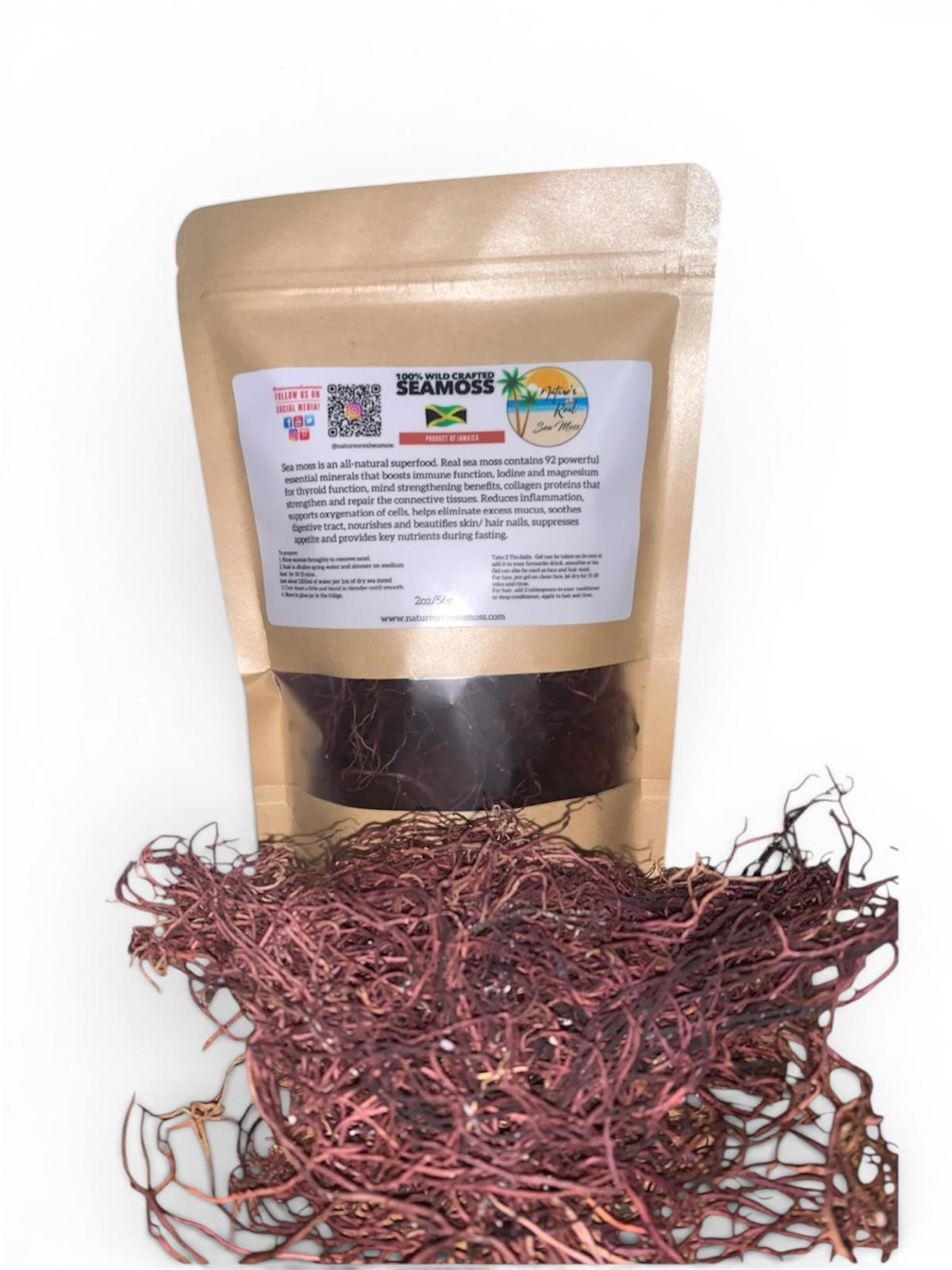 WILDCRAFTED PURPLE SEA MOSS - 92 MINERAL POWERHOUSE