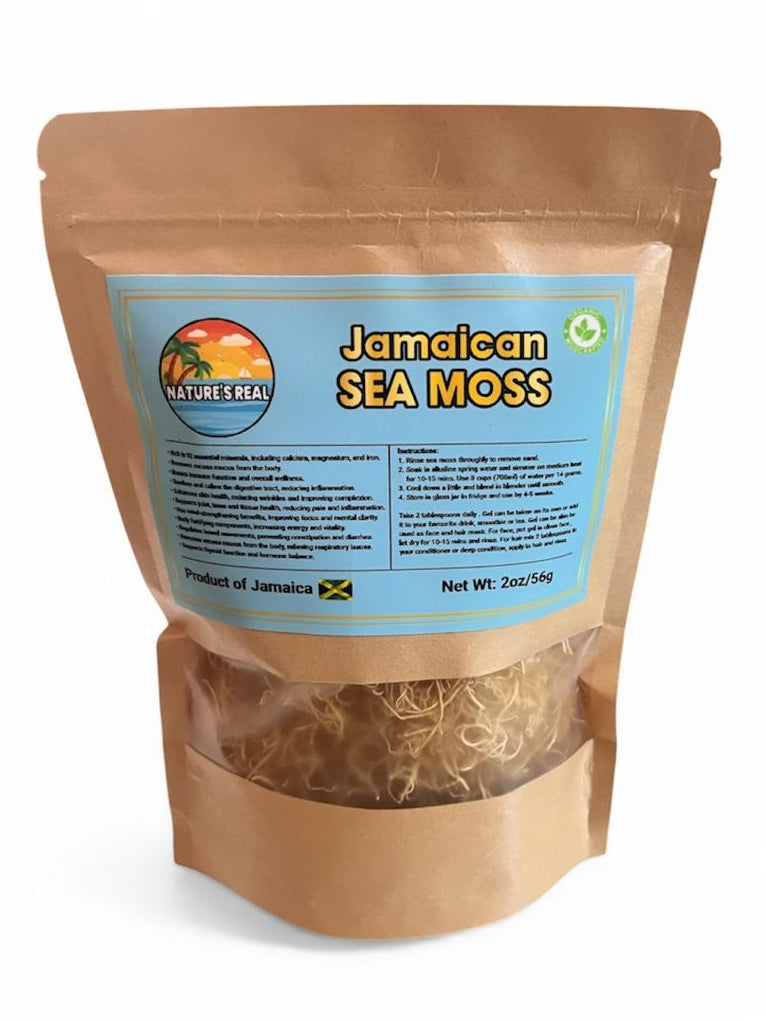 WILDCRAFTED GOLD SEA MOSS - 92 MINERAL POWERHOUSE